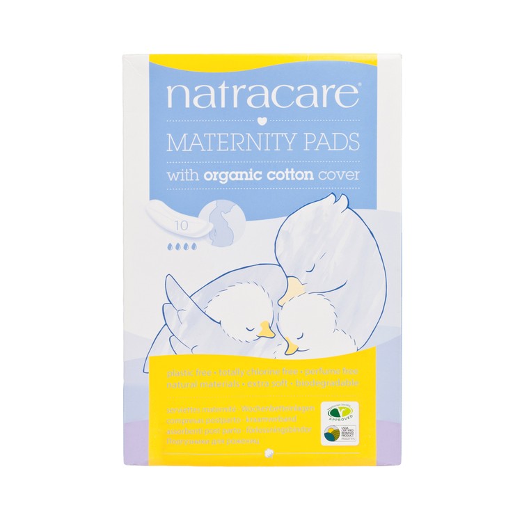 NATRACARE - 有機棉產後衛生巾 - 10'S