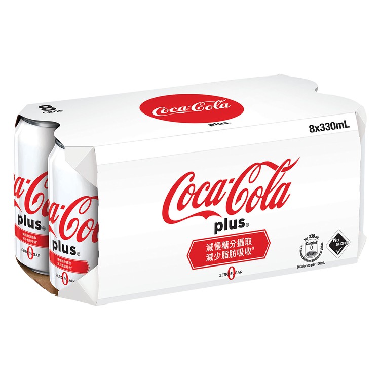 可口可樂 - 加系-膳食纖維無糖汽水 - 330MLX8