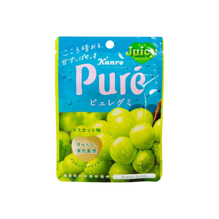 KANRO - PURE GUMMY  MUSCAT - 56G
