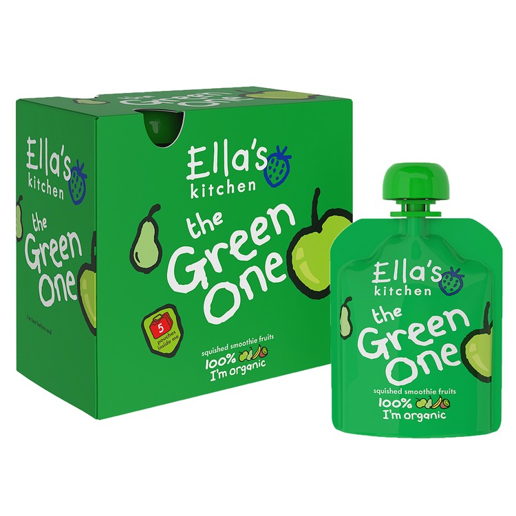 ELLA'S KITCHEN | THE GREEN ONE MULTI SMOOTHIE FRUIT PACKS | 士多 Ztore