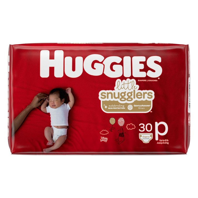 HUGGIES - 早產嬰兒專用尿片 - 30'S