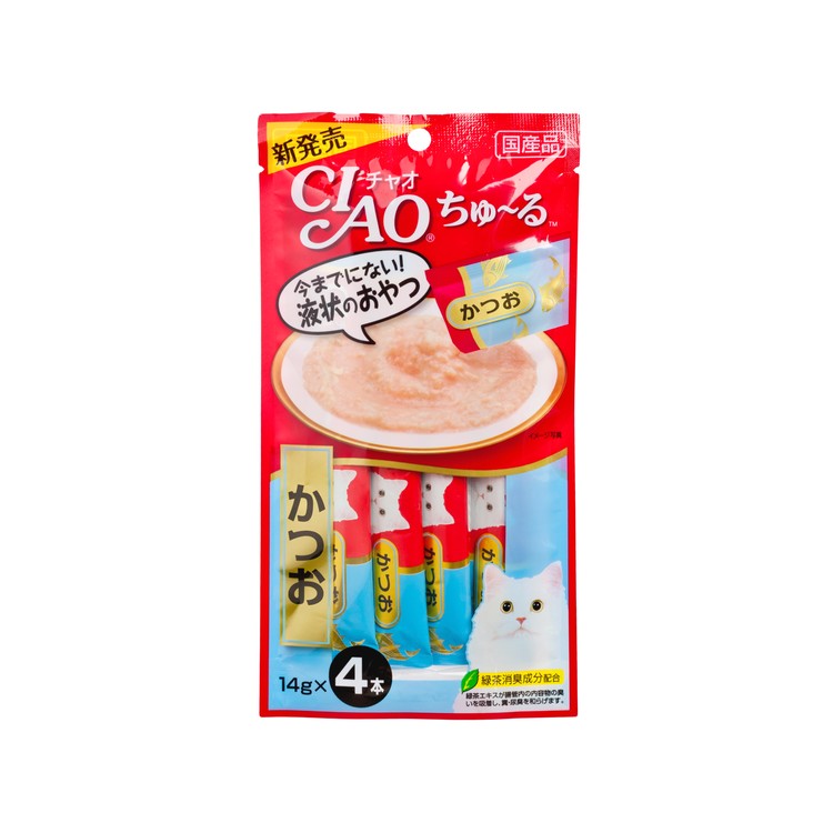 CIAO - (貓用)鰹魚醬 - 4'S