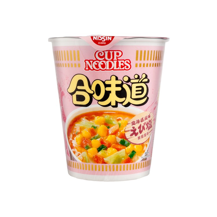 NISSIN - CUP NOODLE - SHRIMP AND SALT FLAVOUR - 75G