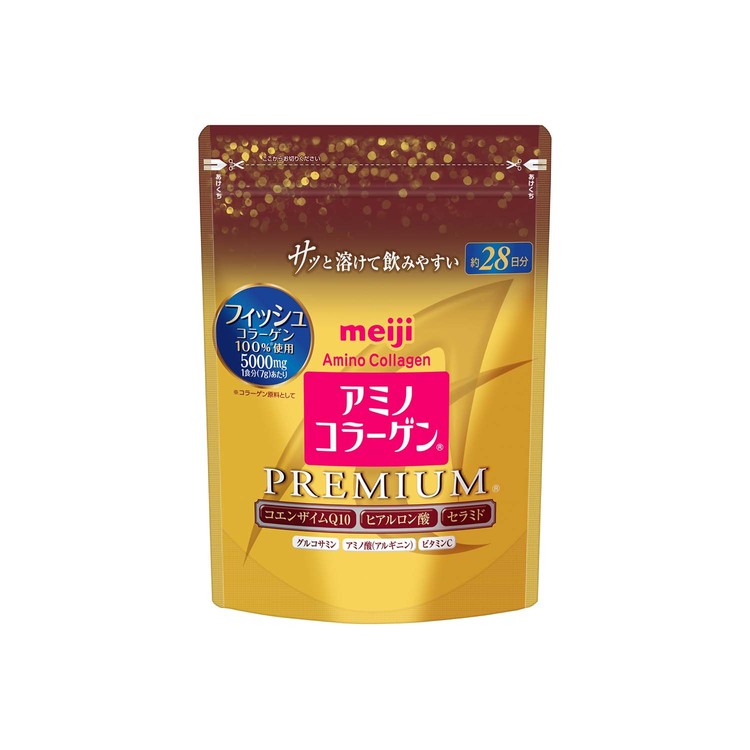 MEIJI 明治 - 日本明治金裝氨基膠原蛋白粉 - 196G