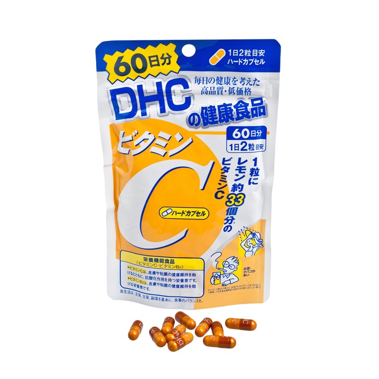 DHC(平行進口) - 維他命C補充食品 (60日份) - 120'S