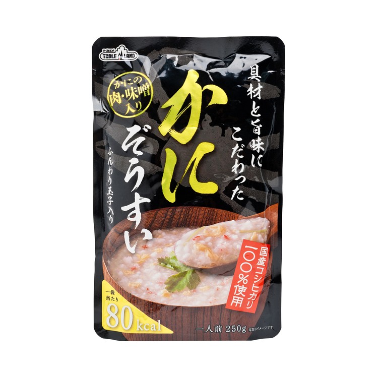 TABLELAND - CRAB MEAT CONGEE - 250G