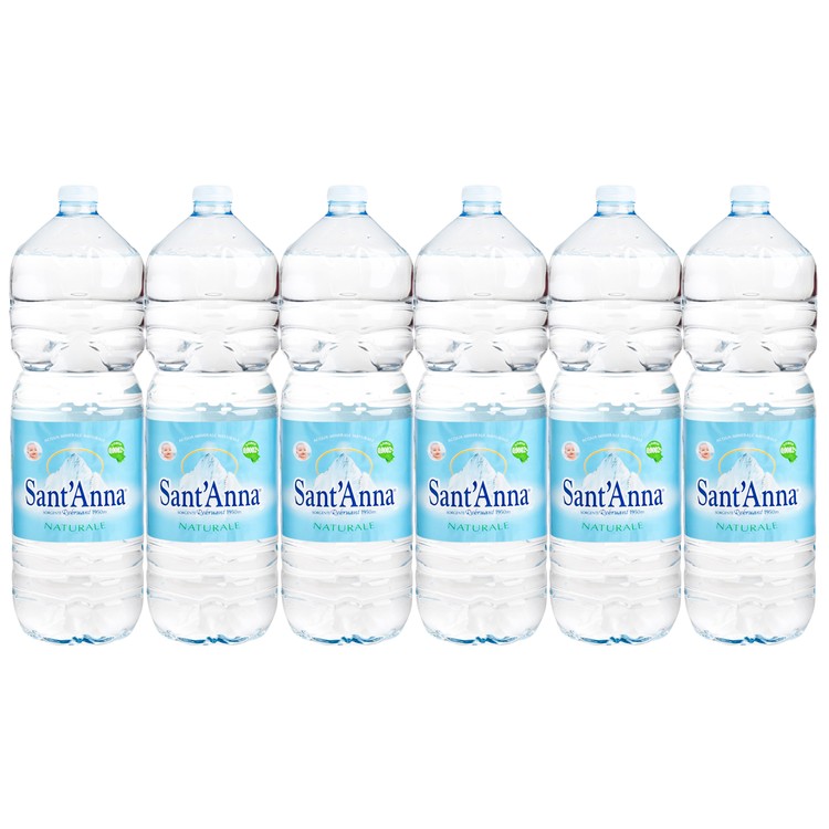 SANT' ANNA - NATURAL MINERAL WATER - 2LX6