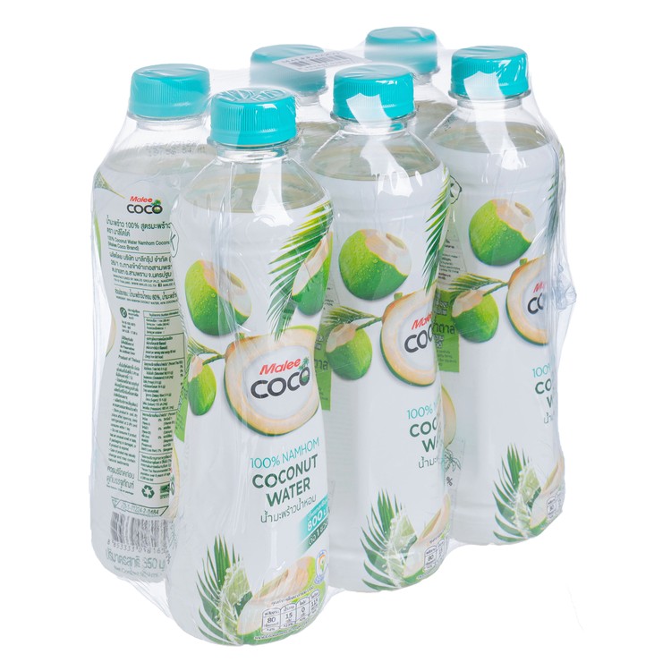 MALEE - 100% COCONUT WATER NAMHOM COCONUT FORMULA - 350MLX6