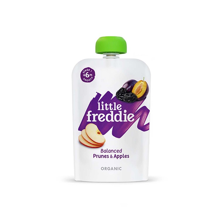 LITTLE FREDDIE - Organic Balanced Prunes & Apples - 100G