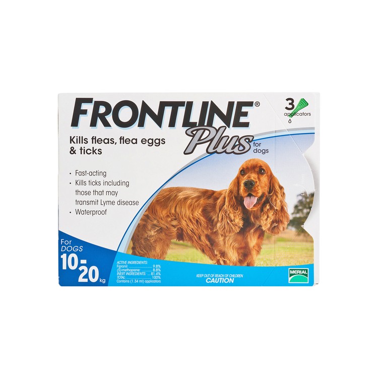 FRONTLINE - PLUS FOR MEDIUM DOGS - 3'S