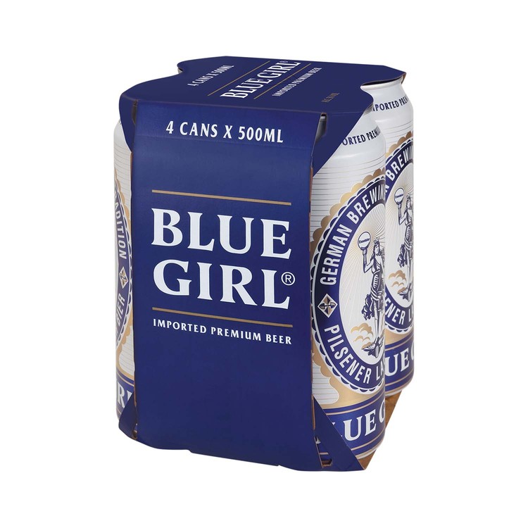 藍妹 - 啤酒 (巨罐裝) - 500MLX4