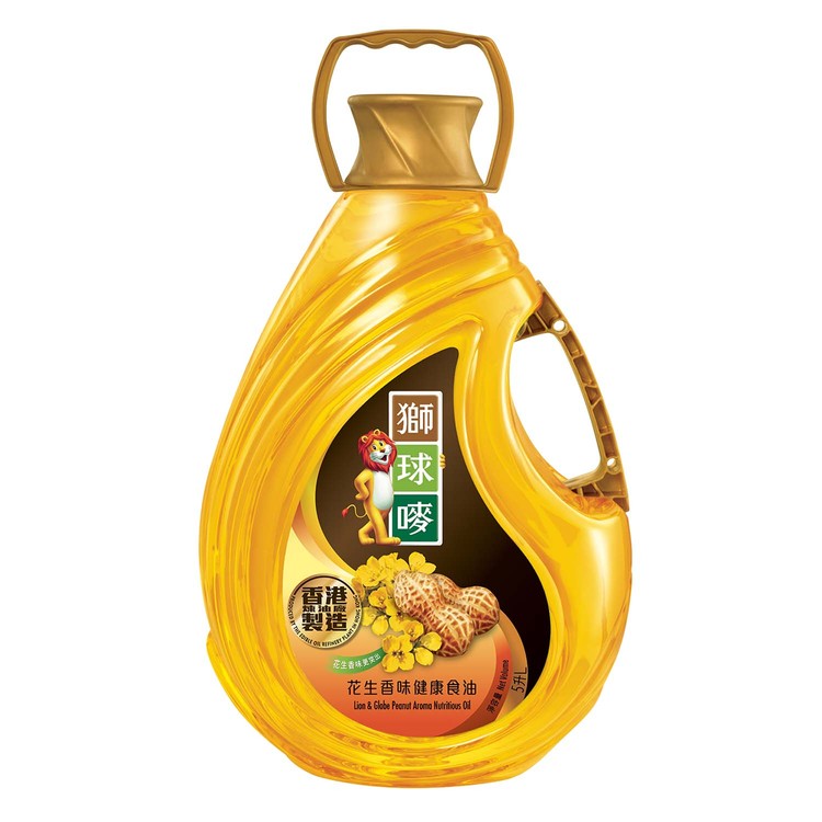 獅球嘜 - 花生香味健康食油 - 5L