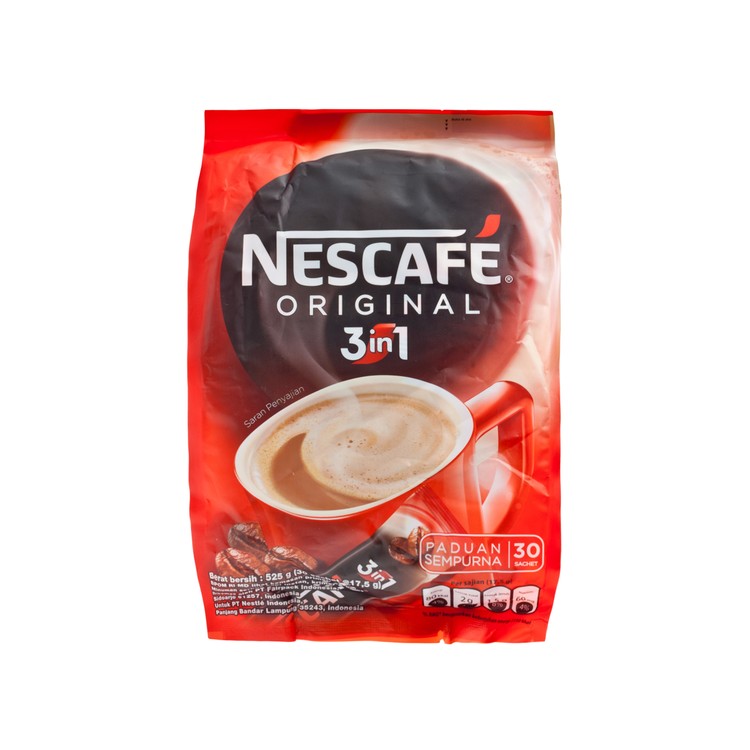 NESCAFE 雀巢(平行進口) - 原味3合1咖啡 - 17.5GX30