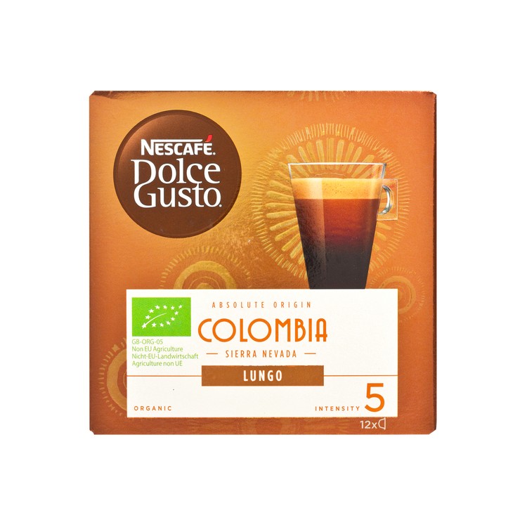 NESCAFE DOLCE GUSTO - 咖啡膠囊-濃黑咖啡 哥倫比亞單品咖啡 - 12'S