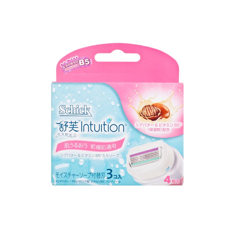 SCHICK - Intuition Advanced Moisture Refill 3's - 3'S