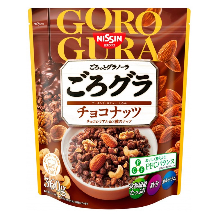 NISSIN - GRANOLA - CHOCOLATE (JAPANESE VERSION) - 360G