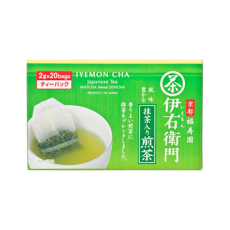 IYEMON - MATCHA ROASTED GREEN TEA - 2GX20