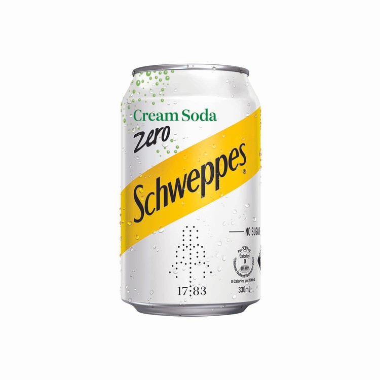 Schweppes - CREAM SODA ZERO - 330MLX8