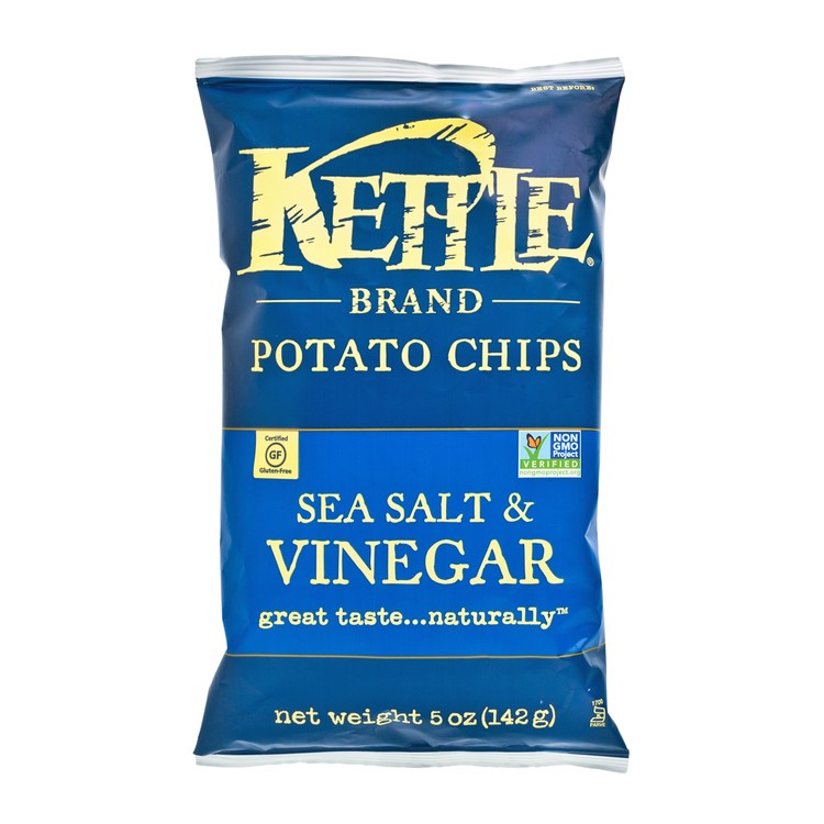 KETTLE - CHIPS SEA SALT & VINEGAR - 5OZ