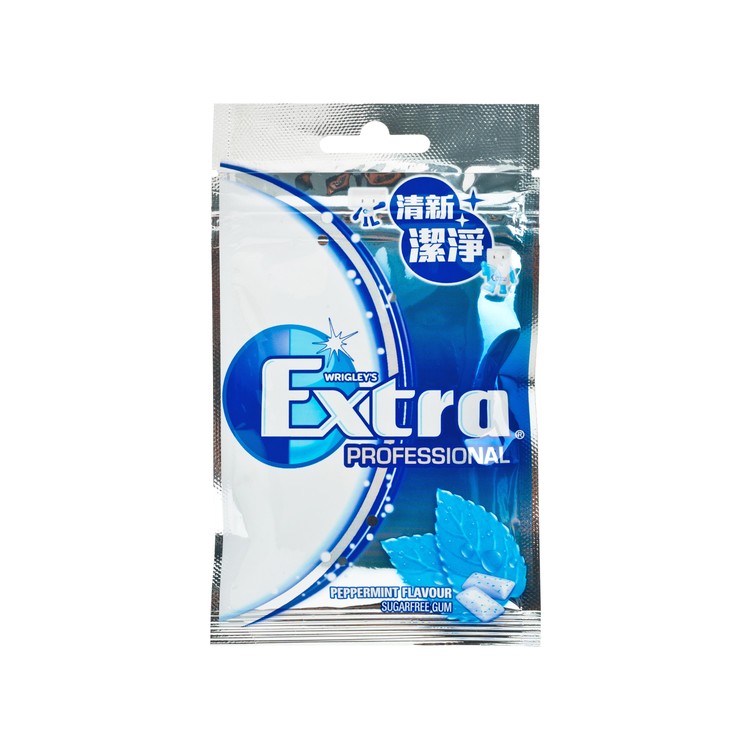 EXTRA - SUGARFREE CHEWING GUM-PROF PEPPERMINT FLAVOUR (OLD AND new package random delivery) - 28G