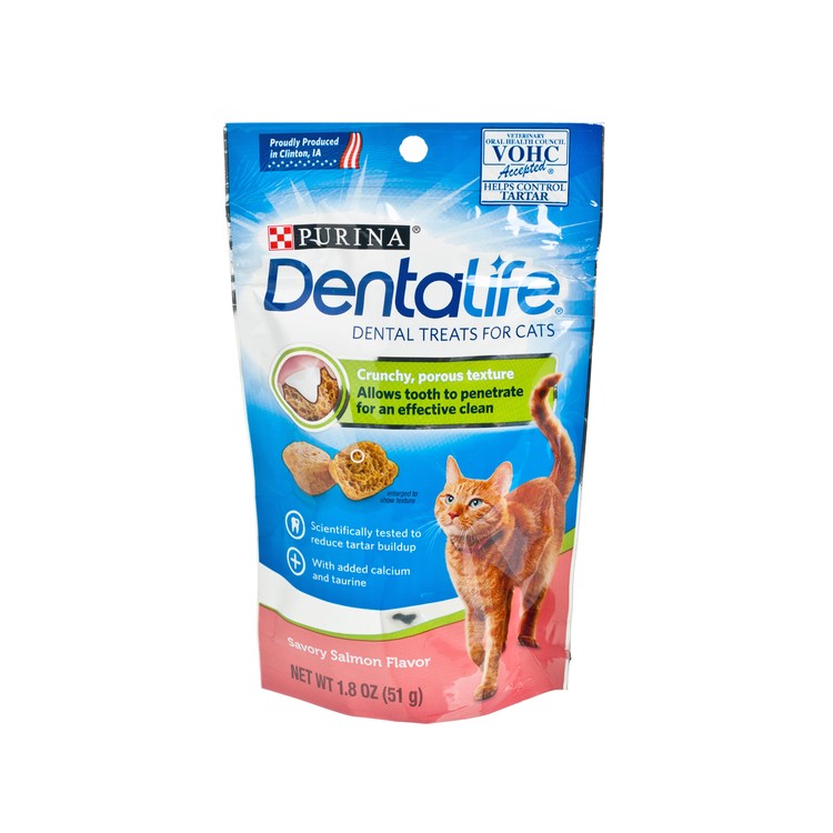 DENTALIFE - DAILY ORAL CARE SALMON CAT TREATS - 1.8OZ