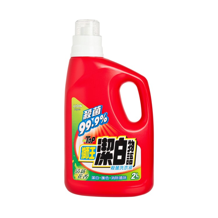 LION TOP - ANTIBACTERIAL LIQUID DETERGENT-FLORAL - 2L