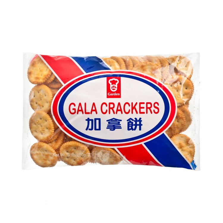 GARDEN - GALA CRACKERS - 250G