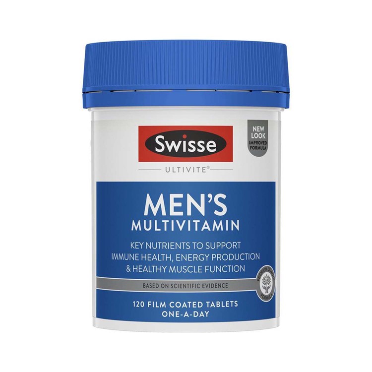 SWISSE(PARALLEL IMPORT) - MEN'S ULTIVITE MULTIVITAMIN - 120'S