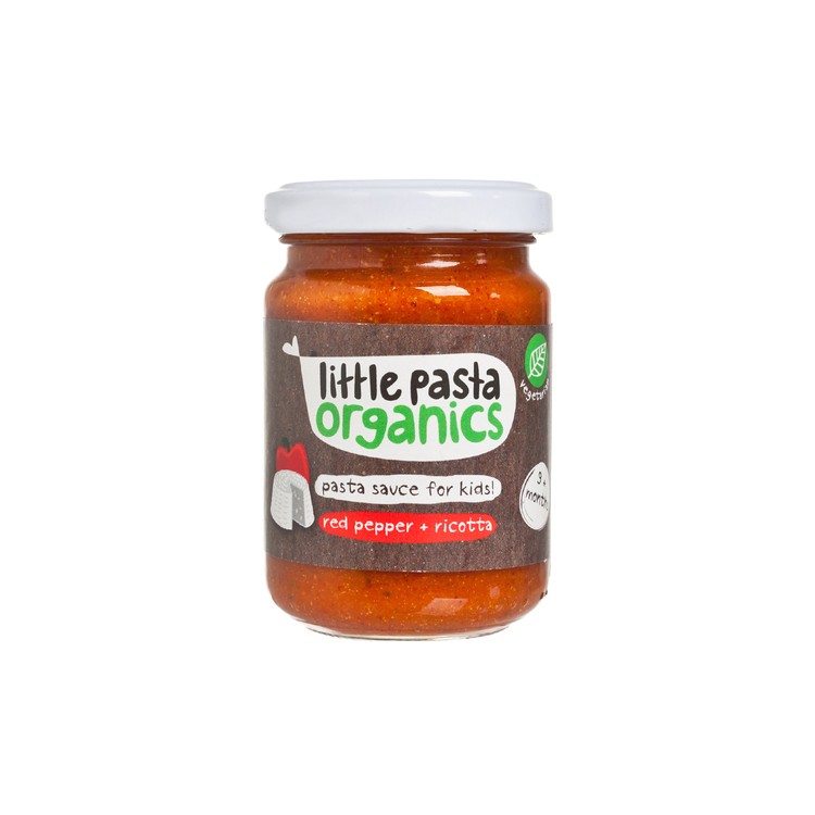 LITTLE PASTA ORGANICS - 有機紅椒和芝士意粉醬 - 130G