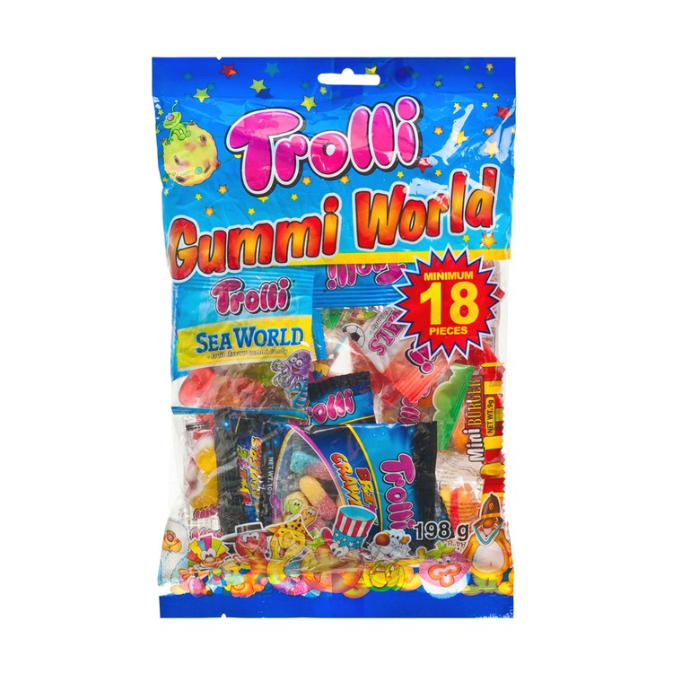 TROLLI - GUMMI WORLD BAG - 198G