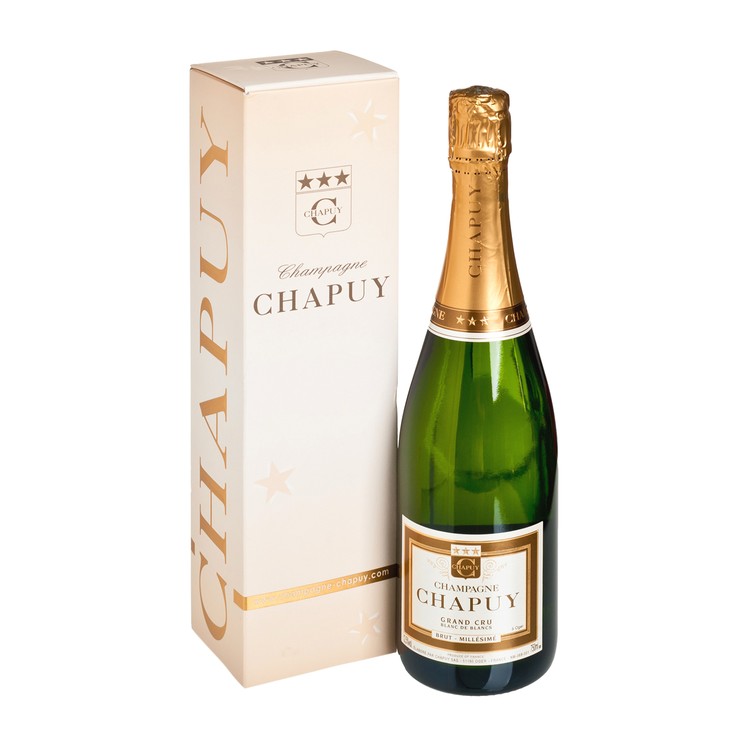 查普王 - 特級香檳-BRUT BLANC DE BLANCS GRAND CRU MILLESIME (連禮盒) - 750ML