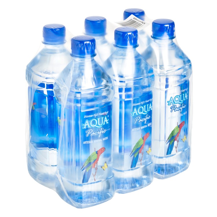 AQUA PACIFIC 太平洋水 - 天然礦泉水 - 600MLX6