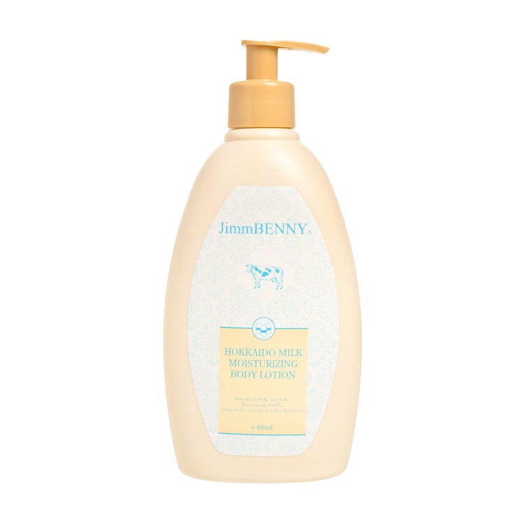 JIMMBENNY BY CHOI FUNG HONG - HOKKAIDO MILK MOISTURIZING BODY LOTION - 400ML