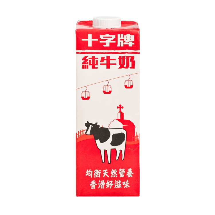 十字牌 - 全脂純牛奶 - 1L