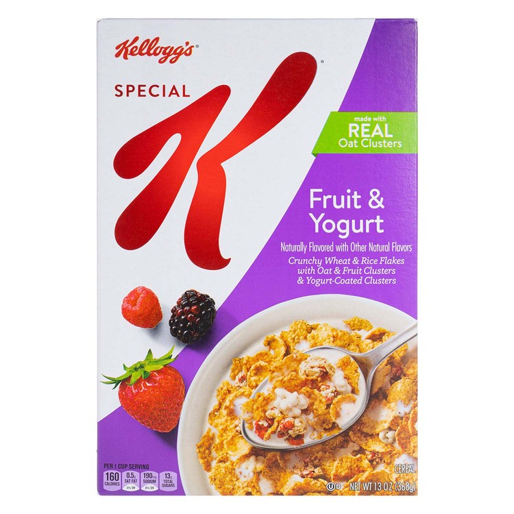 KELLOGG'S SPECIAL K - FRUIT & YOGHURT CEREAL - 368G