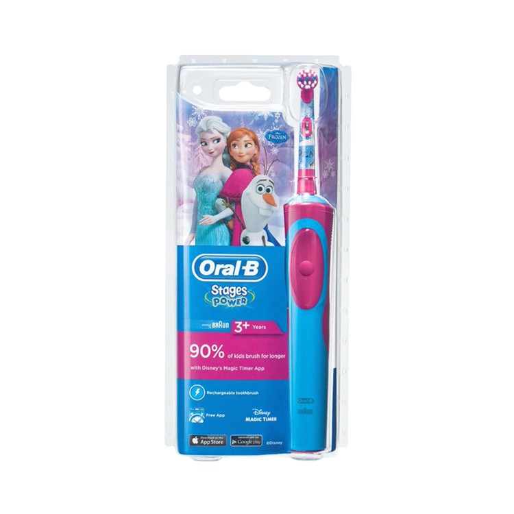 ORAL-B - D12K 兒童充電電動牙刷-魔雪奇緣 - PC