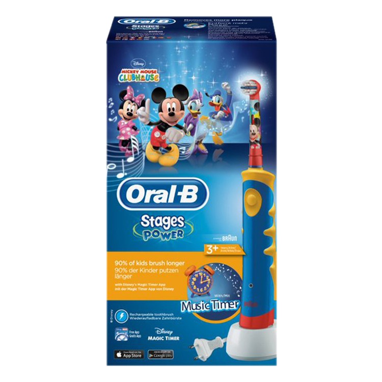 ORAL-B - D10 兒童充電電動牙刷-米奇老鼠 - PC