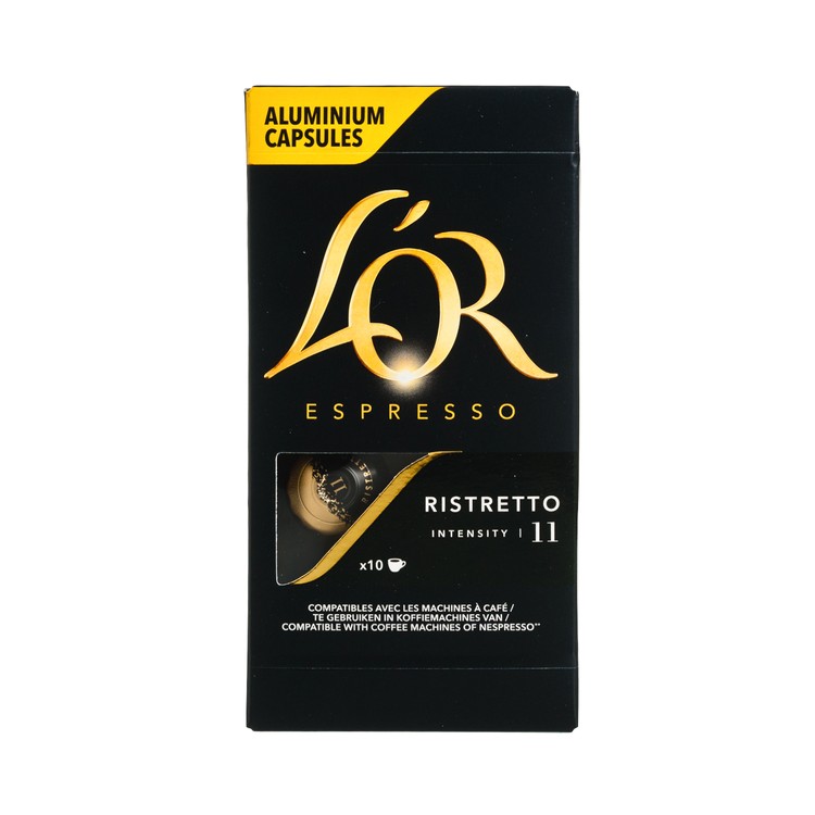 L'OR - 咖啡膠囊-RISTRETTO 強烈濃縮咖啡 - 5.2GX10