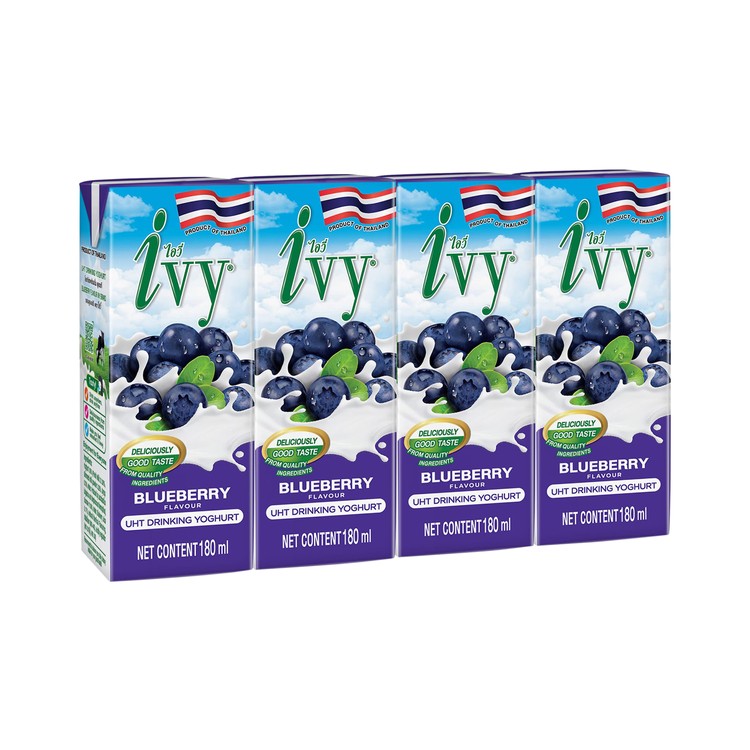 IVY - 優質乳酪飲品-藍莓 - 180MLX4