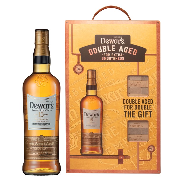 DEWAR'S GIFT BOXAGED 15 YEARS BLENDED SCOTCH WHISKY