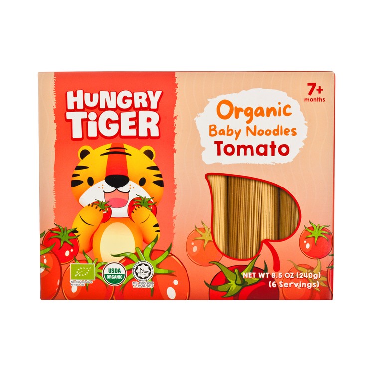 HUNGRY TIGER - 有機蕃茄嬰兒麵 - 240G
