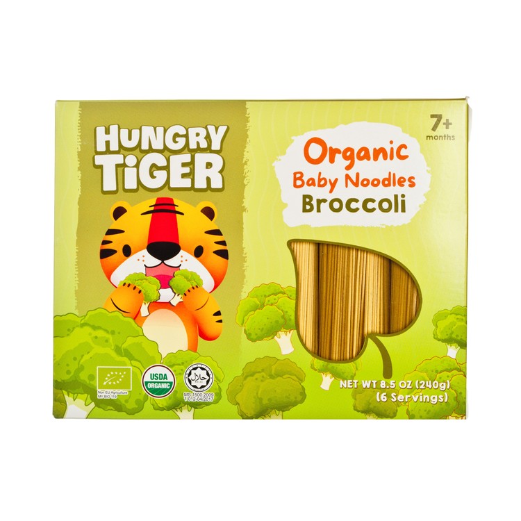 HUNGRY TIGER - ORGANIC BABY NOODLES BROCCOLI - 240G