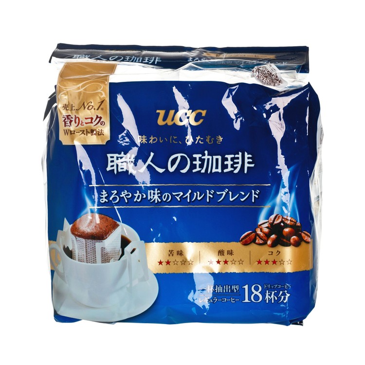 UCC - MILD DRIP COFFEE - 7GX18