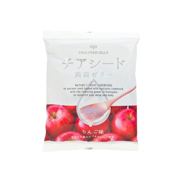 WAKASHOU - KONJAC JELLY-CHIA SEED & APPLE - 10'S