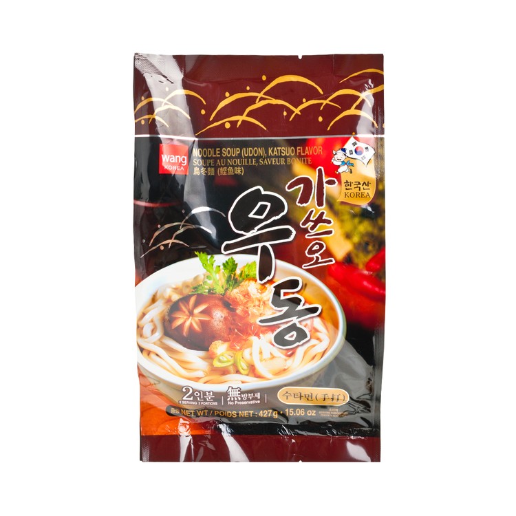 WANG - KATSUOMAT UDON WITH SOUP (MADE IN KOREA) - 427G