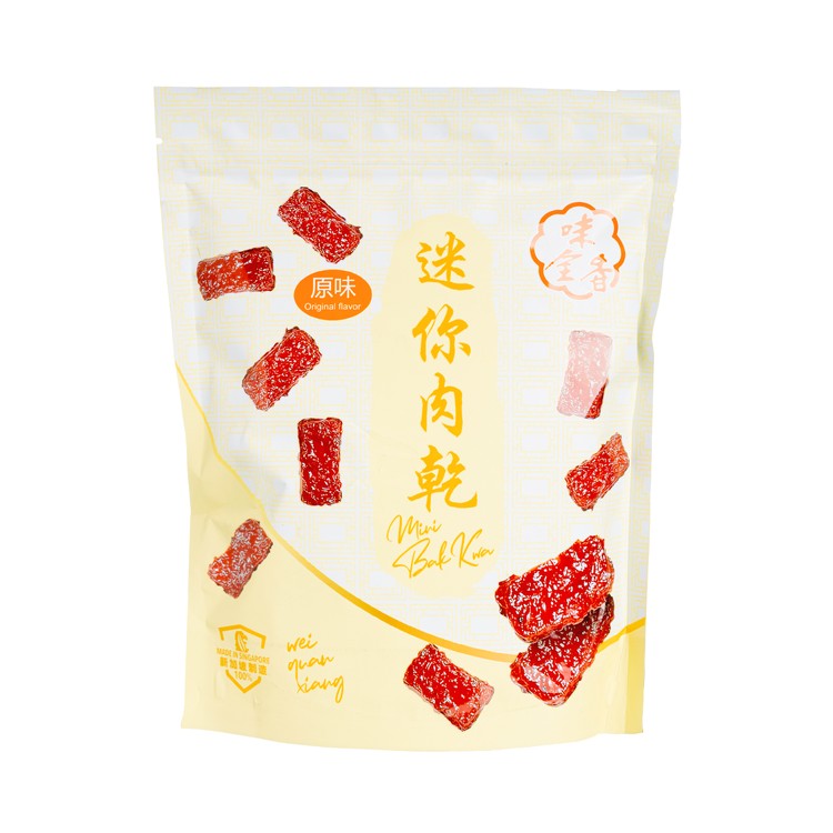 味全香 - 新加坡迷你豬肉乾-原味 - 188G