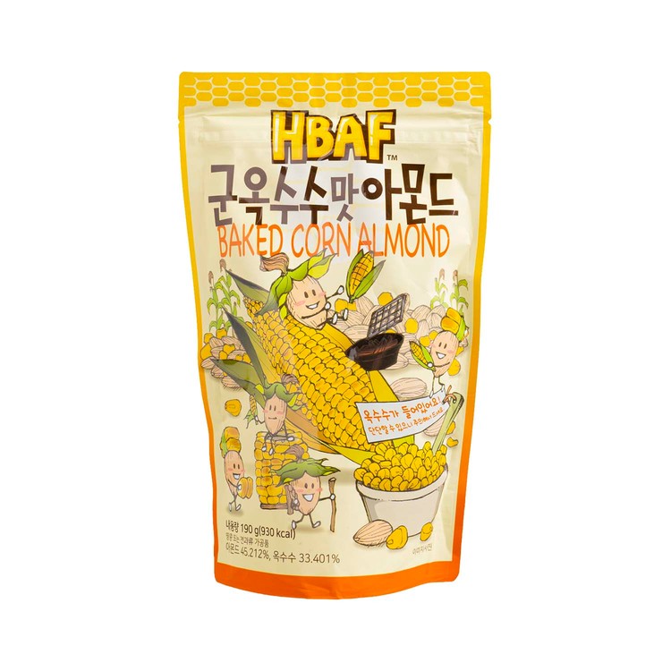 TOM'S FARM - BAKED CORN ALMOND - ALMOND MIXED WITH CORN SNACK - 210G