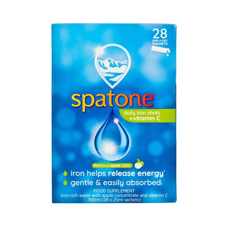 SPATONE - DAILY IRON SHOTS WITH VITAMIN C - 25MLX28'S