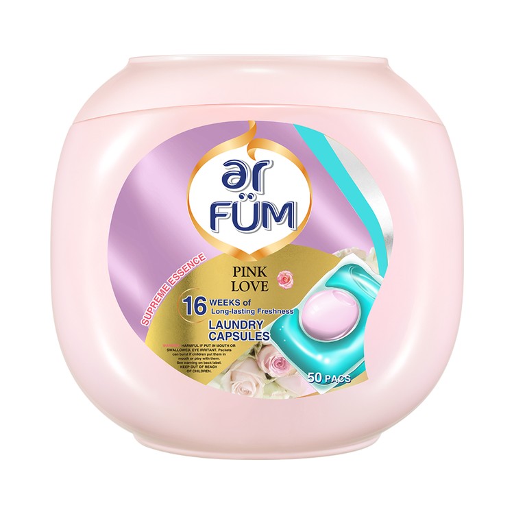 AR FUM - LAUNDRY CAPSULE BOX  PINK LOVE - 50'S