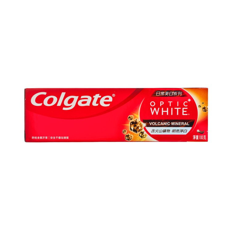 COLGATE - OPTIC WHITE-VOLCANIC TOOTHPASTE - 100G